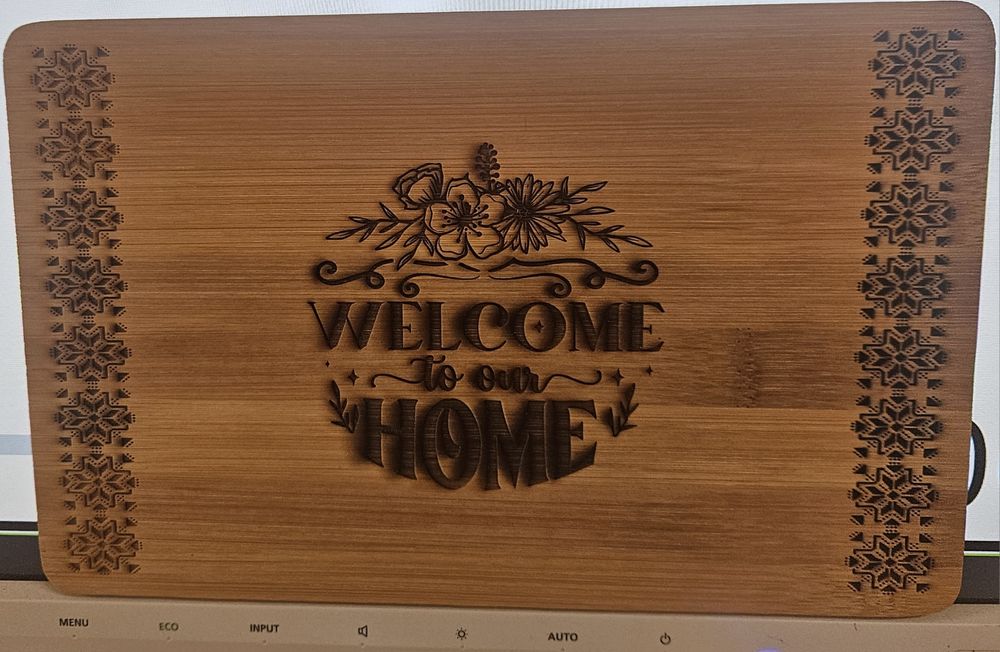 Дървена табелка, персонализирана табела