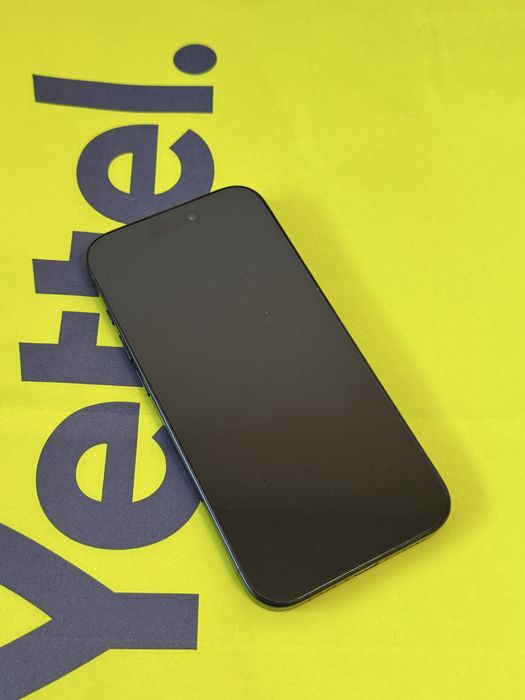 КАТО НОВ 256GB iPhone 15 Pro Yettel Гаранция 2027 Titanium Blue