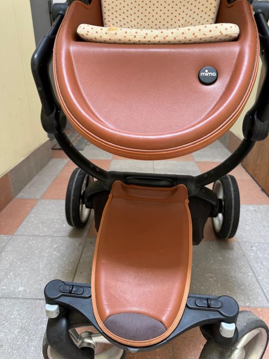 Продавам Комбинирана количка Mima - Xari, 2 в 1, кафява