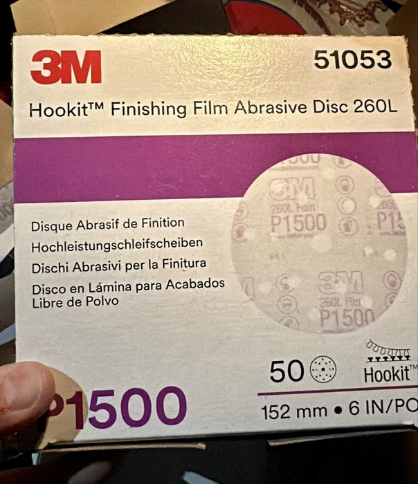 Discuti Abrazive TRIZACT 3M P3000-150mm. 3M P1500-150mm,