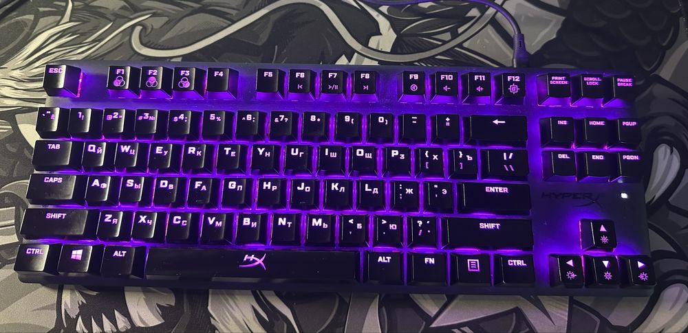 Механическая клавиатура HyperX Alloy Origins Core TKL RGB