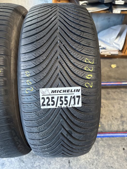 225/55/17 Michelin M+S