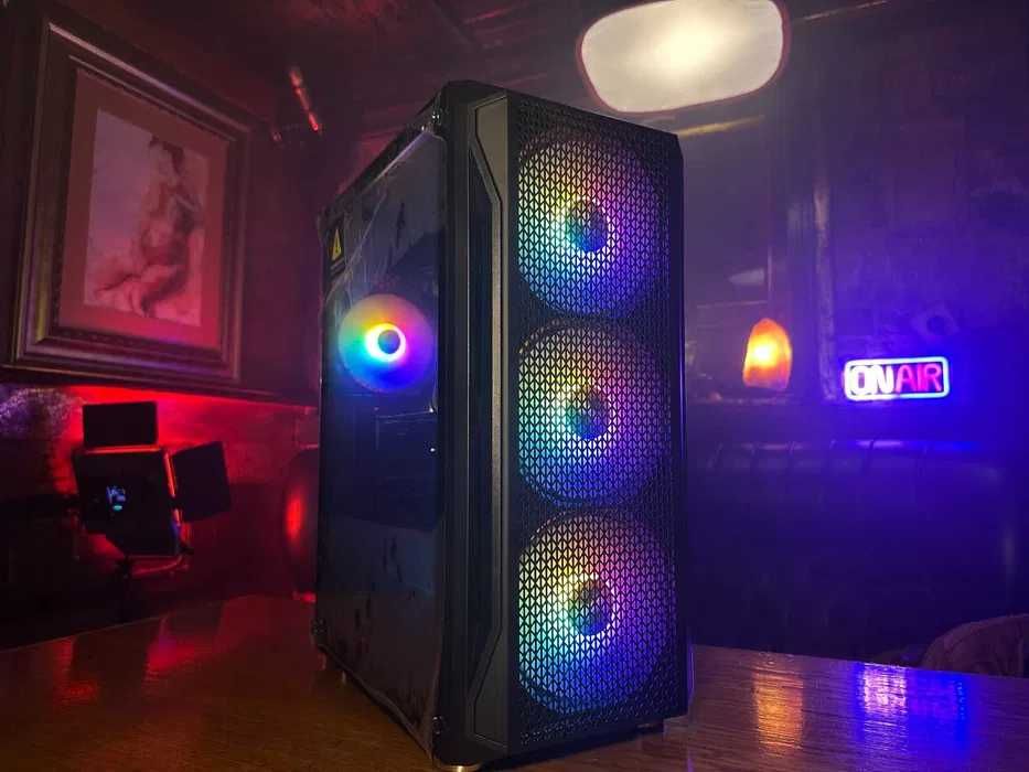 Геймърски Компютър I5-4590, 8GB, RX470 4GB, 120GB SSD, 500GB HDD NORGB