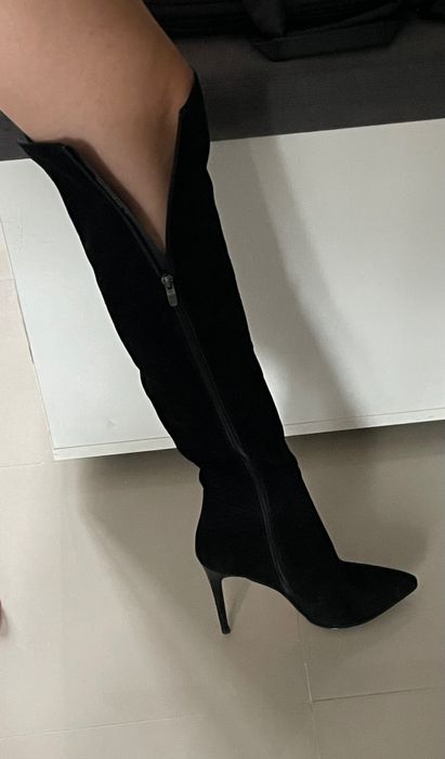 EPICA - Cizme Piele întoarsă Dama - Nepurtate! - îmblănite