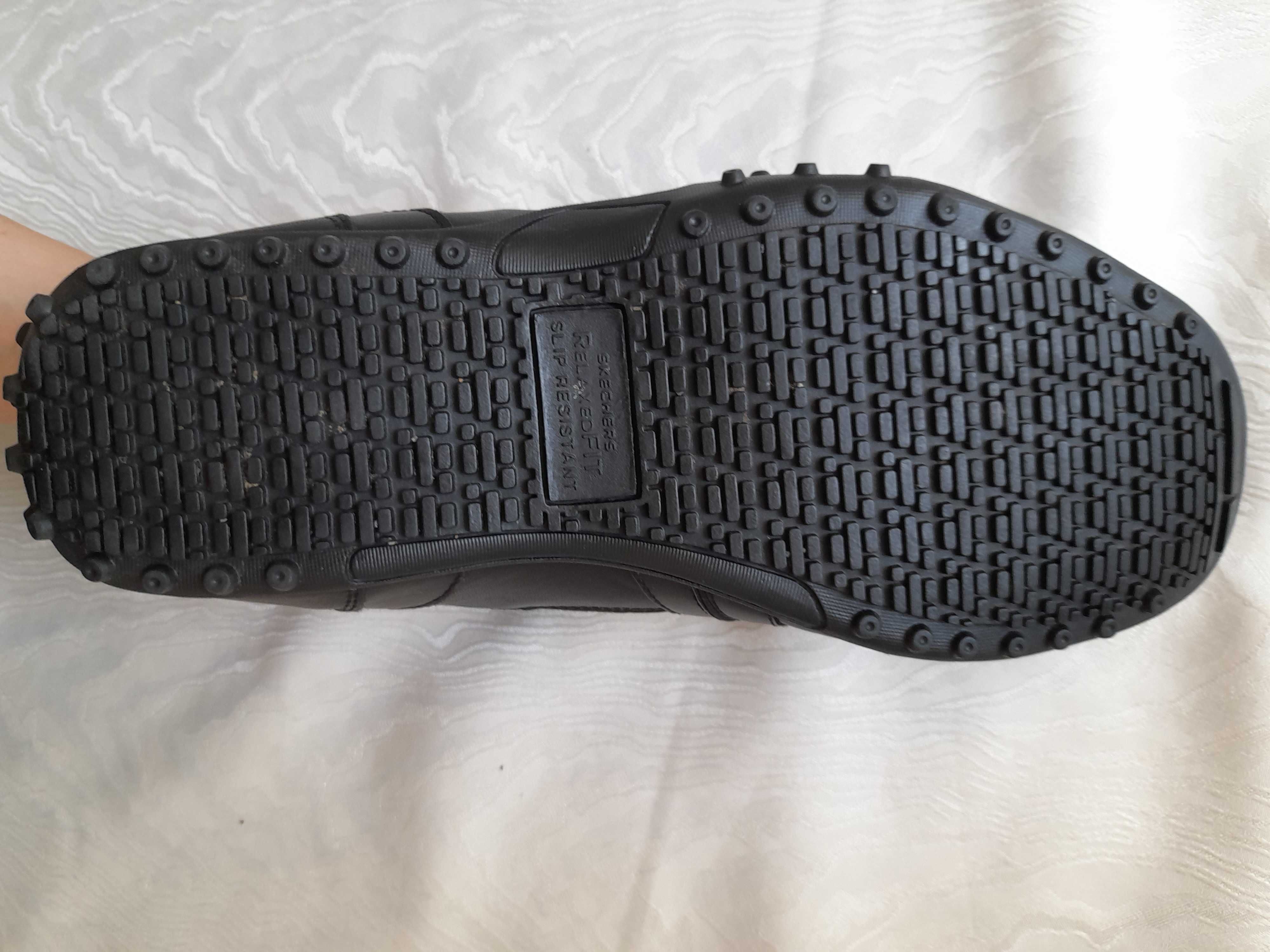 Мъжки кожени обувки Skechers, 44 номер