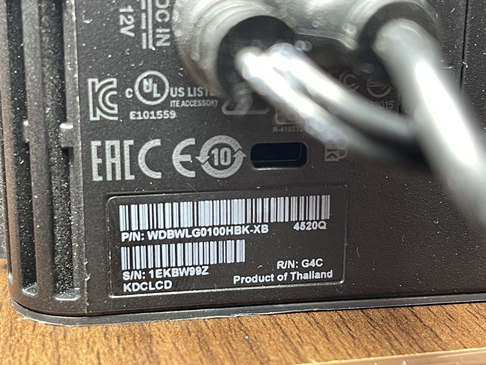HDD Extern WesternDigital 10 TB & 12 TB