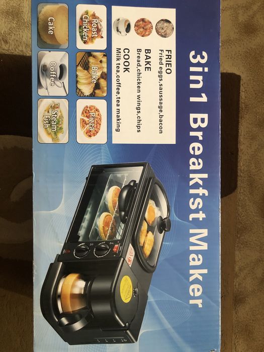 Aparat multifunctional 3in1 cuptor, tava,cafetiera