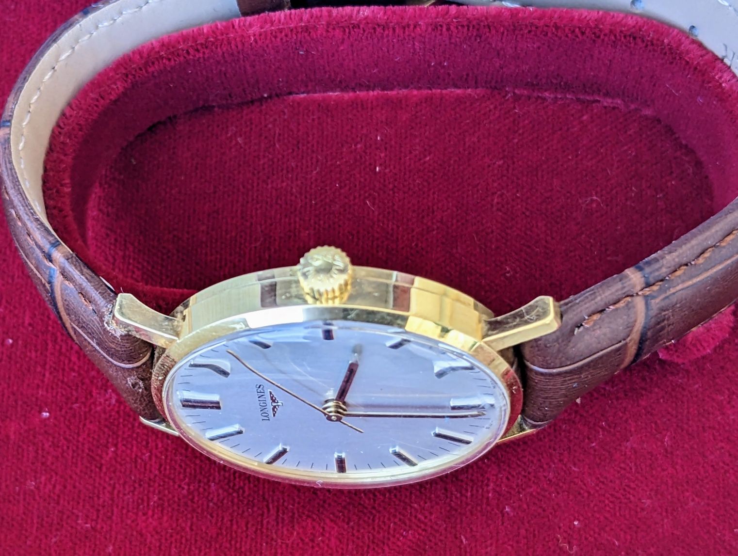 Vintage Longines 18k solid gold