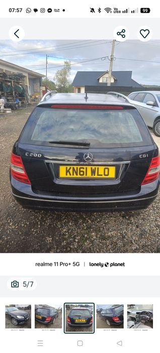 Piese cutie punte spate volan ușa capota bara stop haion Mercedes w204