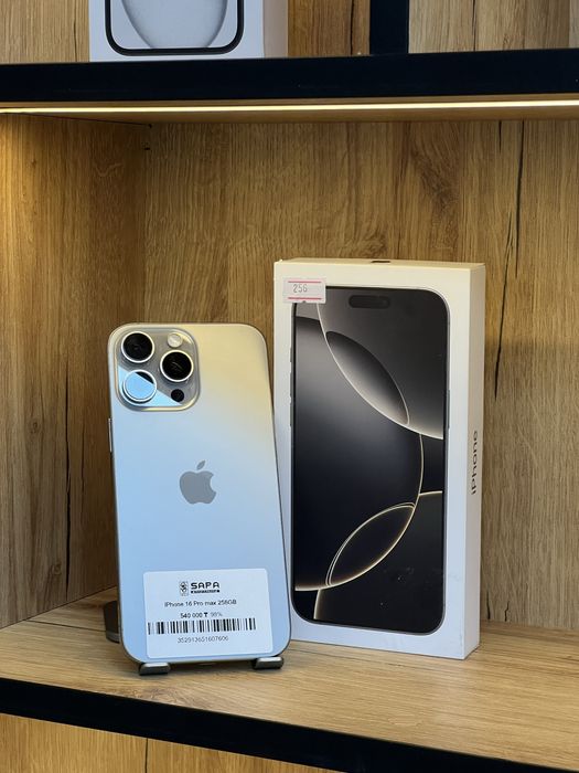 Айфон 16 про макс натурал 98% акум