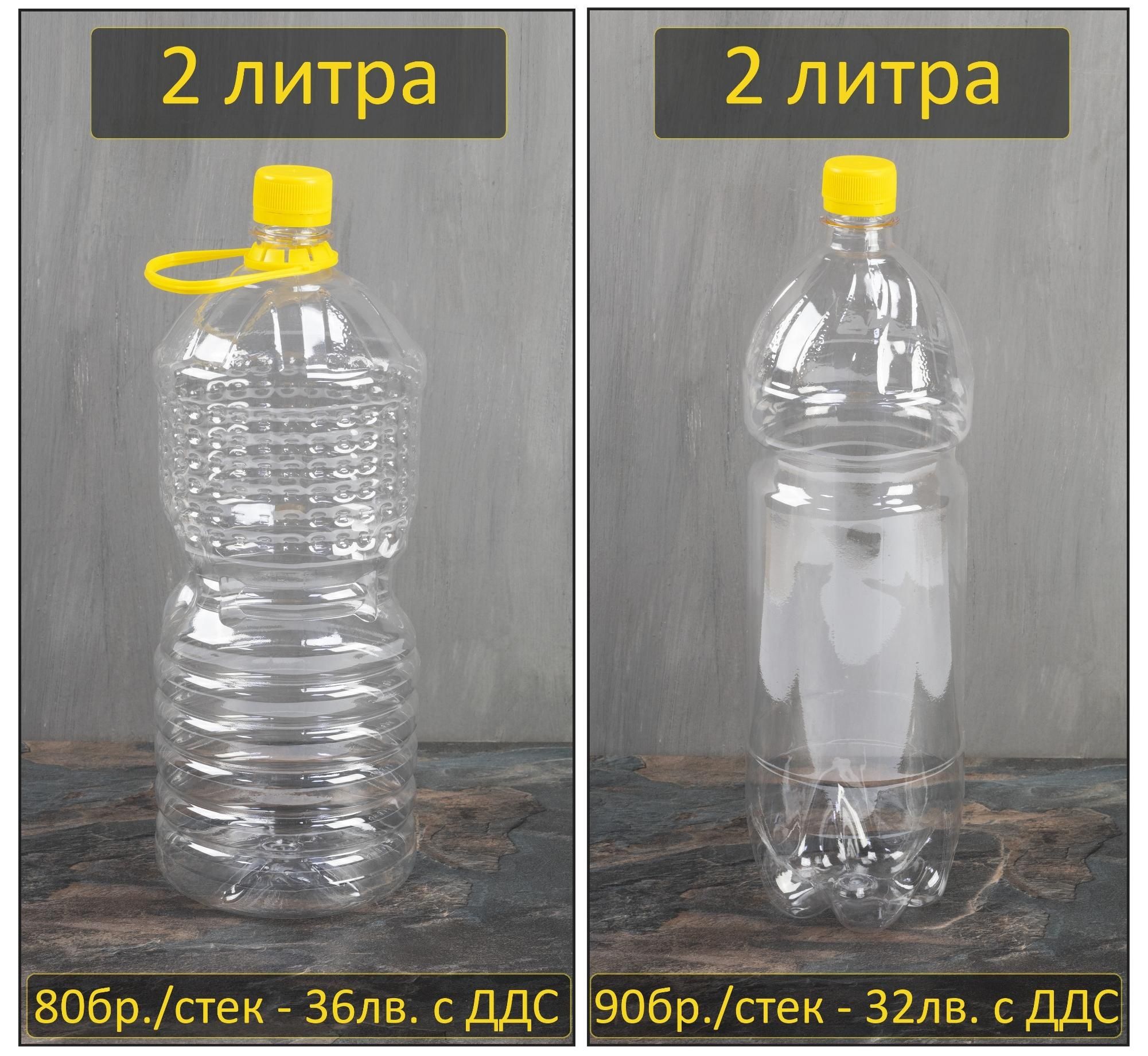 Пластмасови бутилки от РЕТ