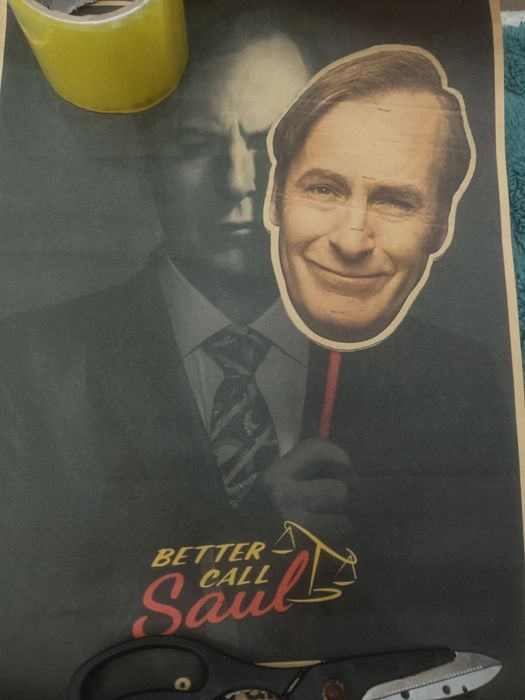 Плакат better call soul 1шт  1000 тенге 2шт 2000