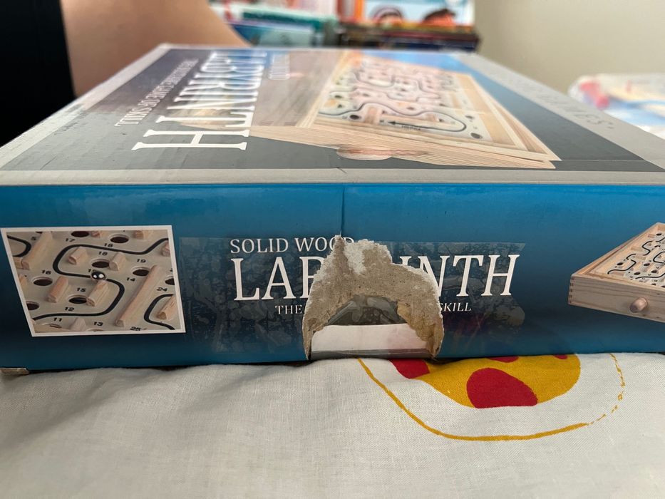 Играчка Дървен лабиринт