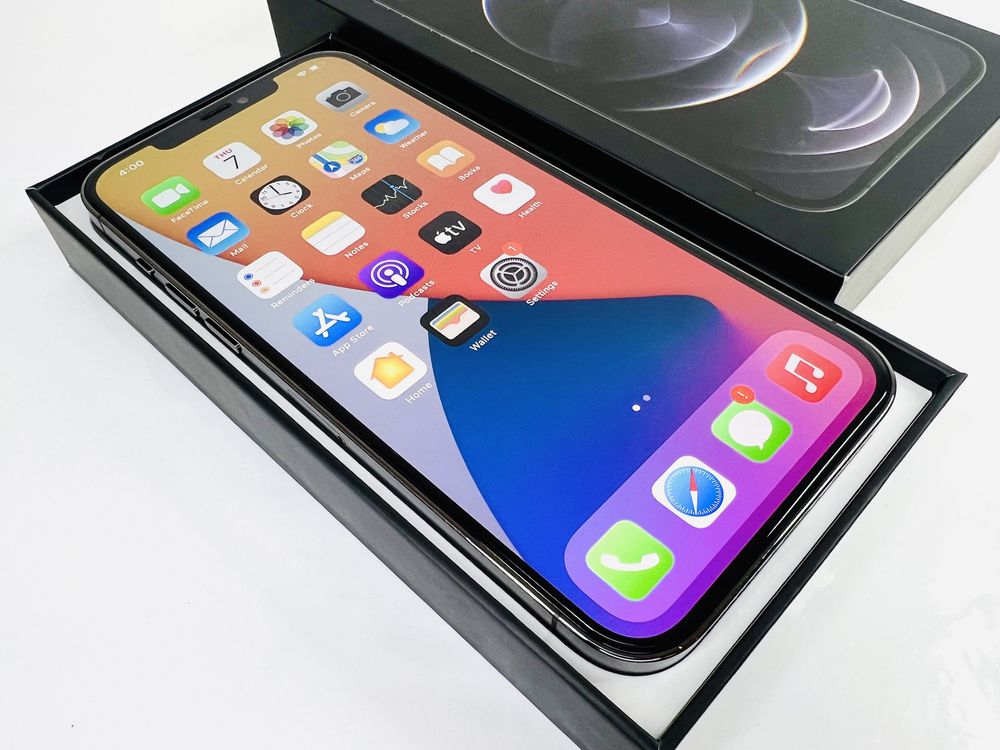 Apple iPhone 12 Pro Max 128GB Graphite Перфектен! Гаранция!