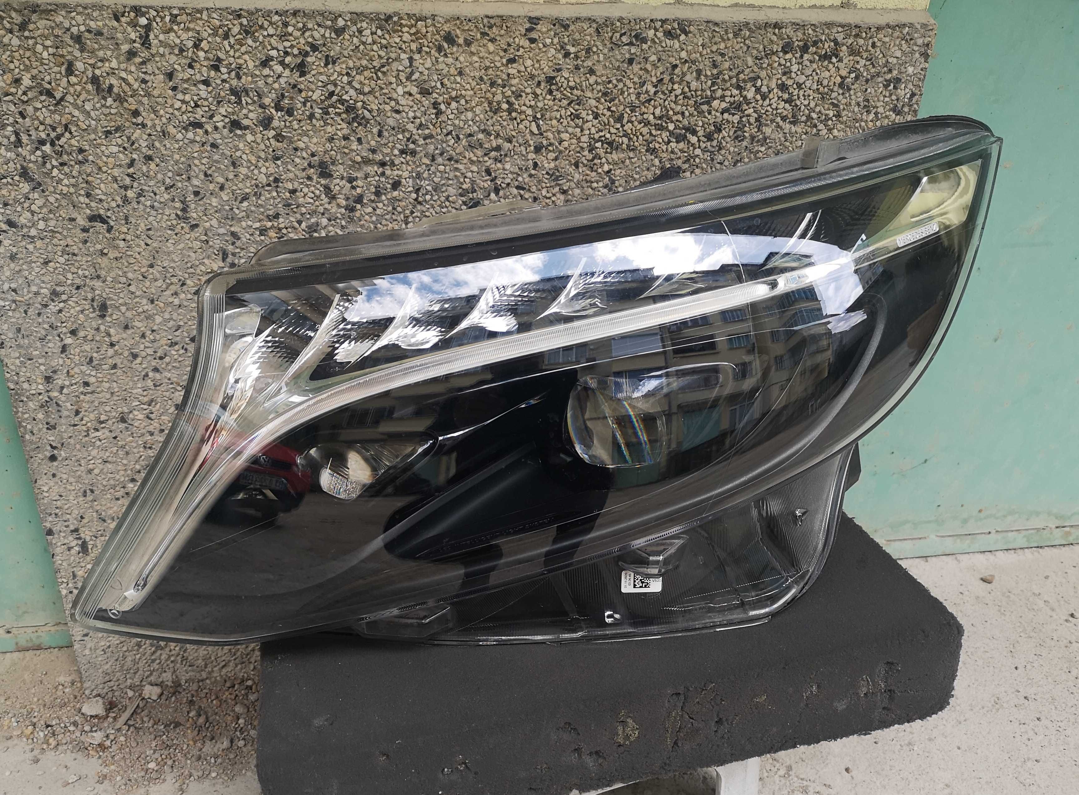 Оригинален фар Мерцедес Вито  Mercedes Vito Viano Full Led Black AMG