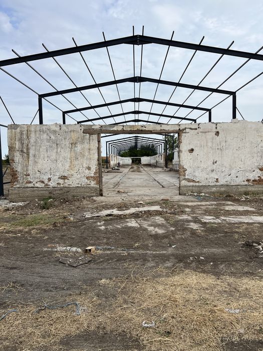 Vând hala structura metalică pret 4500 euro (200mp)