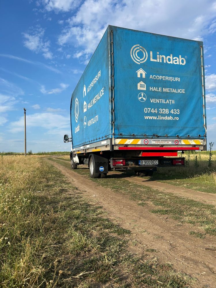 Iveco  Daily 3,5 tone , bena 5 metri lungime