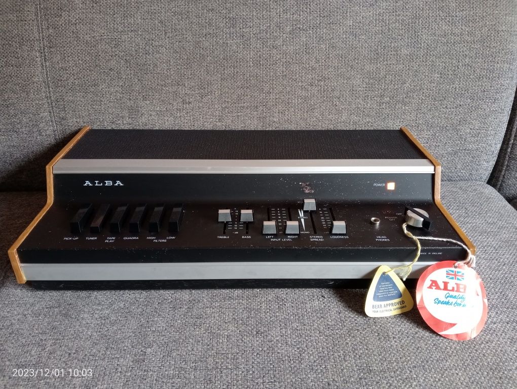 Statie/amplificator Alba UA 900 vintage