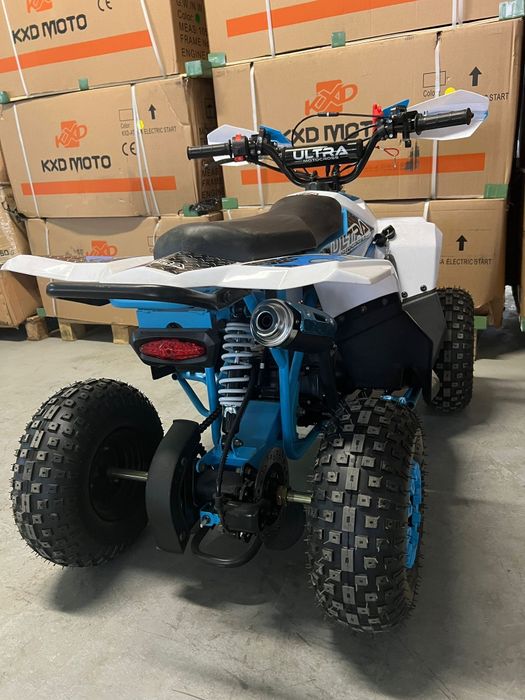 ATV 125cc culoare albastru model ultra nou cu livrare în toată țara