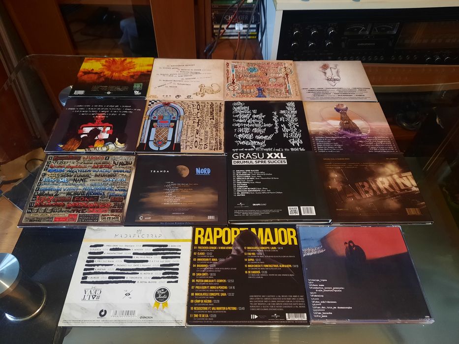 Hip hop românesc cd-uri audio