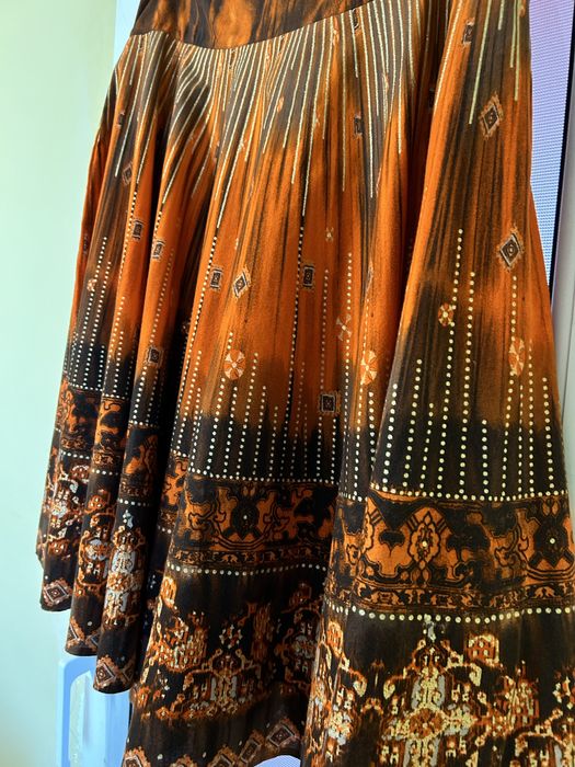 Fusta eleganta bumbac fin catifelat