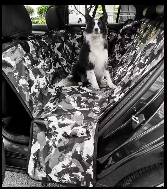 Husa de protectie auto bancheta spate si portbagaj, transport animale