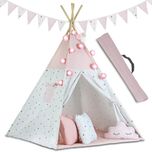 Палатка за игра в стил Монтесори, "Likesmart Fluffy Clouds" за деца