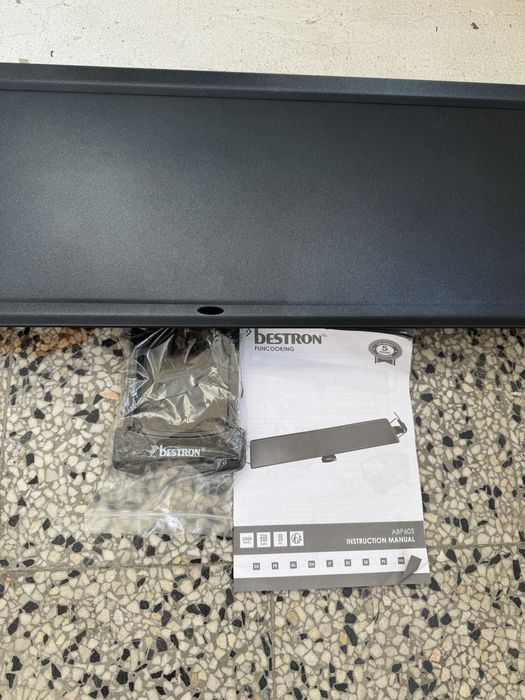 Електрическа Грил Скара Плоча Bestron XXXL Тепаняки ABP605, 2000W!