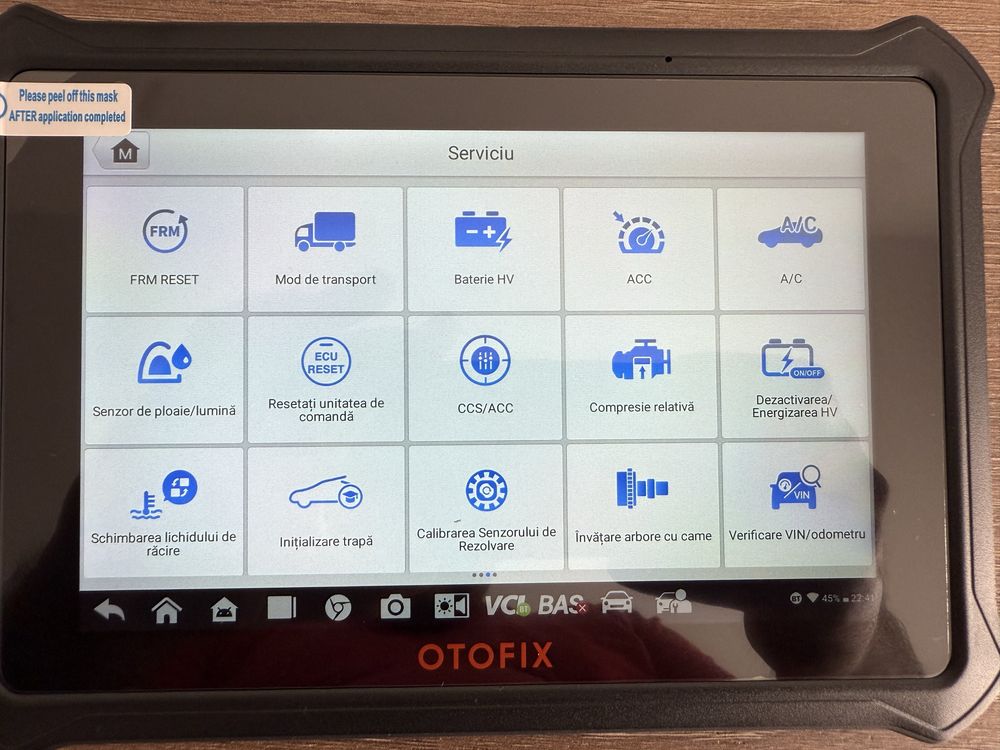 Tester/Diagnoza Autel-Otofix D1-Lite 2 ani update, CANFD&DOIP Original
