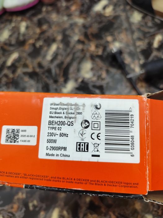 Bormașină cu percuție Black+Decker 500w