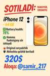 Iphone 12 sotiladi hamma joyi radnoy usta kormagan