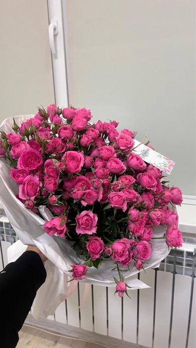 Цветы сегодняшние свежие, раздельно по 8тыс, оба за 13