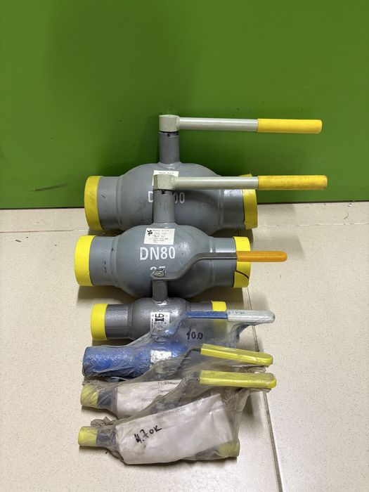 Краны шаровые приварные