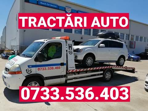 Tractari cu autoplatforma /platforma /slep Timis, A1, Non-Stop