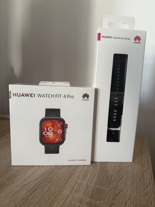HUAWEI Watch Fit 4 Pro (Negru si Verde) - Nou