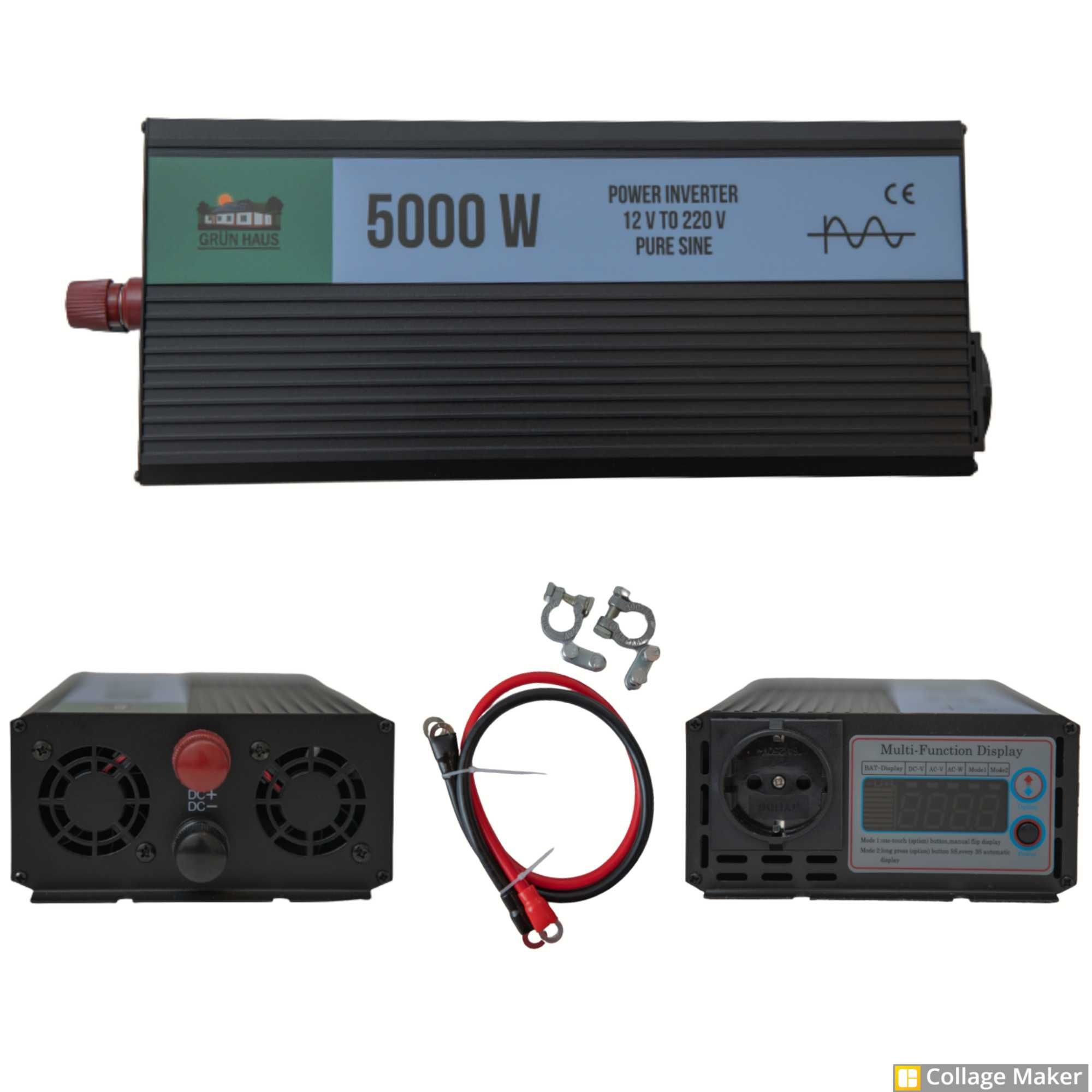 Invertor Sin Pur de 2500W_3000W_4000W_5000W_6000W_8000W_10000W 12V/24V