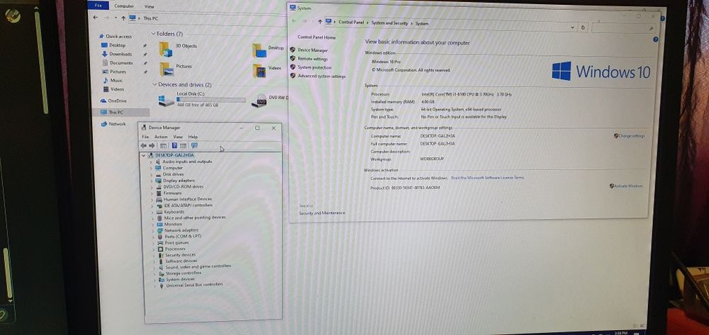 Dell intel I3 6gen