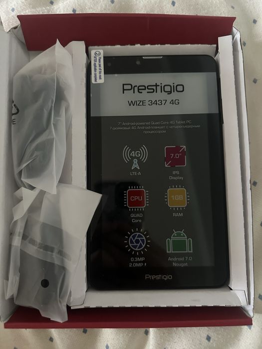 Толает Prestigio wize 3437 4G