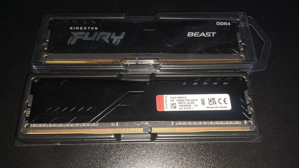 ОЗУ Kingston DDR4 16 gb  (2x8) 3200Mhz