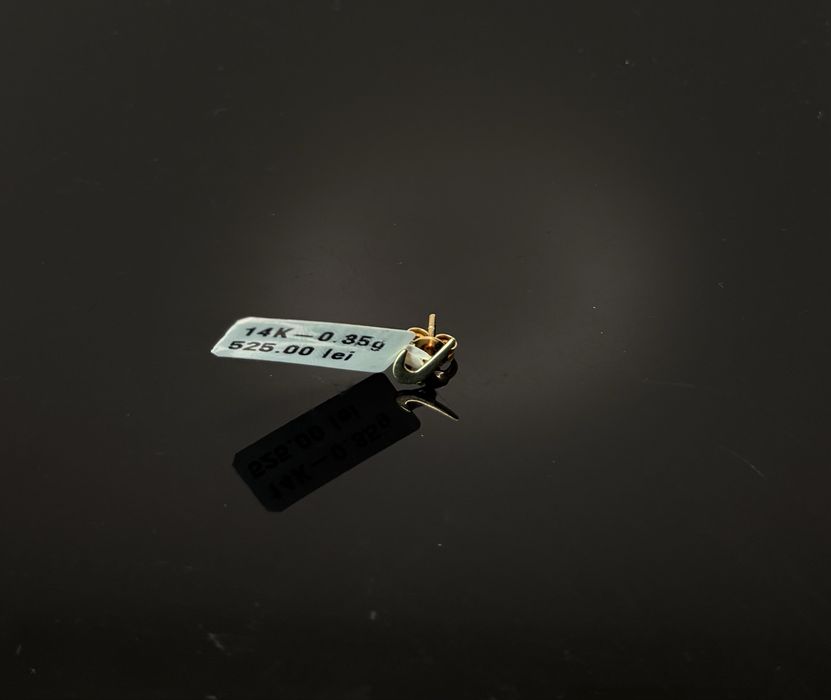 Bijuteria Royal cercel aur 14k 0.35 gr