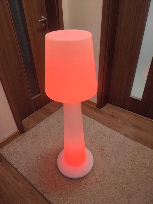 Lampă de podea wireless AUSTRAL 110cm cu LED multicolor și telecomandă