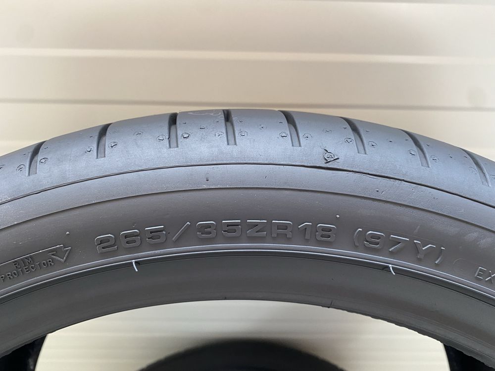 2 бр Летни гуми 265/35ZR/18/Dunlop Sport Maxx RT2/dot4918/7.5мм грайпф