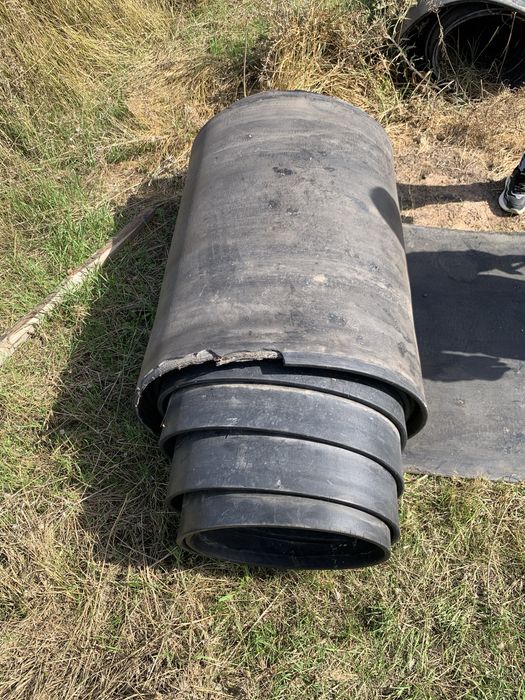 Vand banda de cauciuc uzata