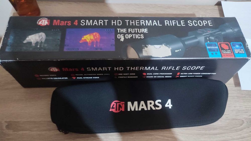 Продавам Термовизионен прицел ATN MARS-4. 384 X 288.2-8x