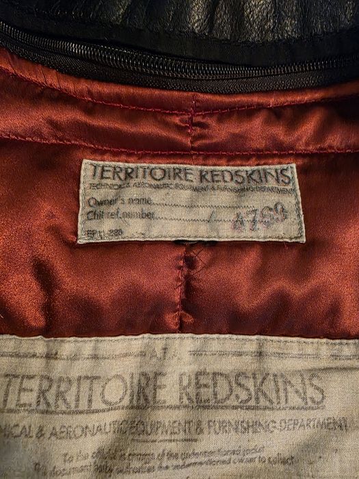 Geaca  din piele  tip Aviator marca Redskins