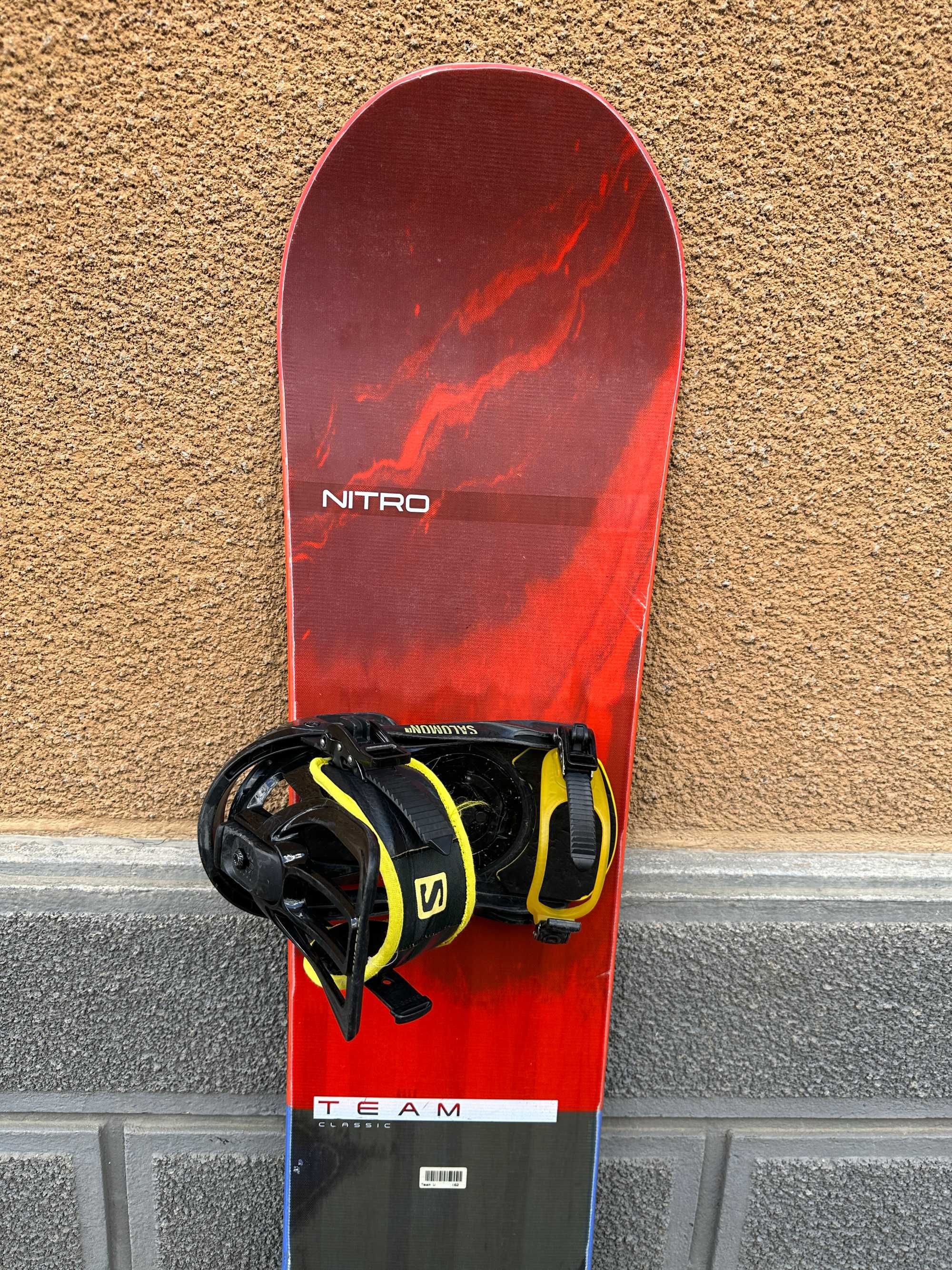 placa snowboard nitro team classic L162