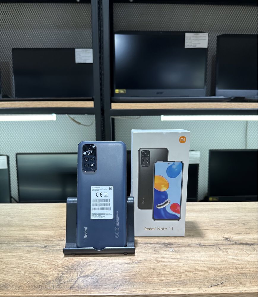 Redmi Note 11, 4/64 GB, Graphite Gray, 5489/А10