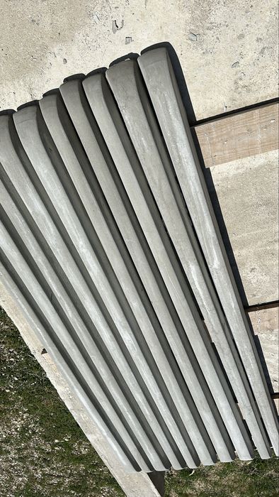 Stâlpi beton , gard