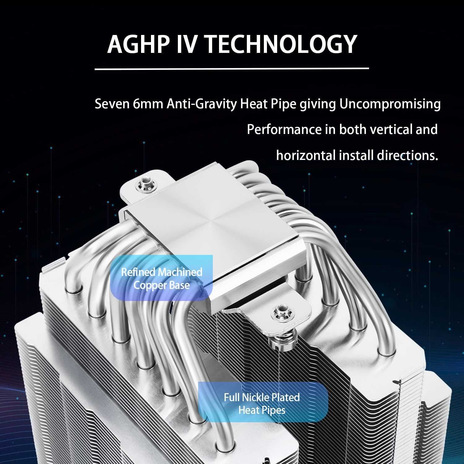 Cooler procesor CPU Aer Thermalright Phantom Spirit 120,AGHP,AMD Intel