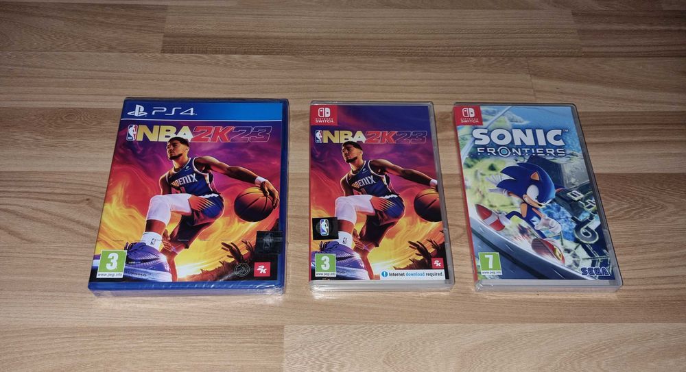 Joc NBA 2K23 PS4/PS5/Nintendo Switch basketball/Sonic Frontiers